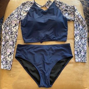 Unbranded two piece swimsuit size Large